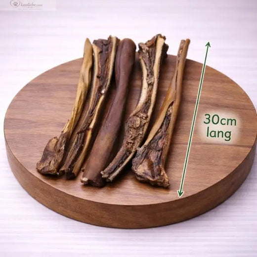Rinderkopfhaut Stangen 25cm
